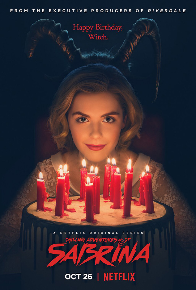 Chilling Adventures of Sabrina's Poster Is Spooky...And Cute! | E ...